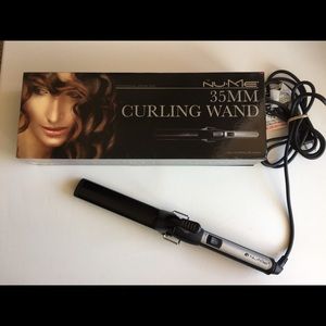 Nume 35 mm Curling Wand. Flat barrel.